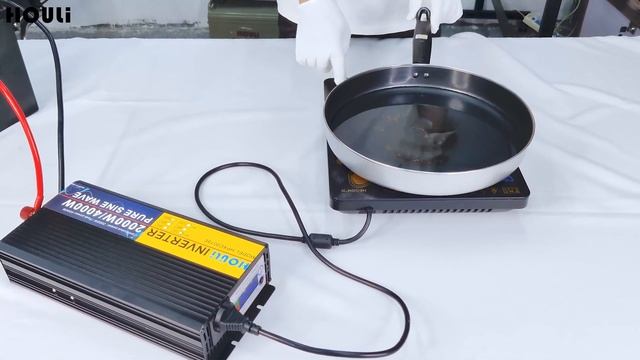 HOULI Pure Sine Wave Power electric inverters for house Inverter 4000W 12V 24V 220V смотреть онлайн