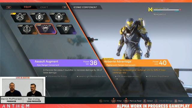 ANTHEM | Epic Gear, Masterworks, Crafting & Build Options in Depth смотреть онлайн