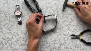 Как укоротить браслет наручных часов | изменить размер в домашних условиях