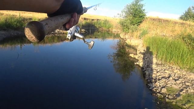 Рыбалка на спиннинг, на неогруженную резину в жабовнике. смотреть онлайн