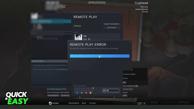 How To Play Cuphead Online Steam Remote Play [EASY!] смотреть онлайн