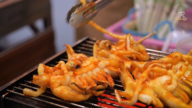 Various Grilled Squid in Bangkok | Squid, Cuttlefish, Squid eggs, Squid beard смотреть онлайн