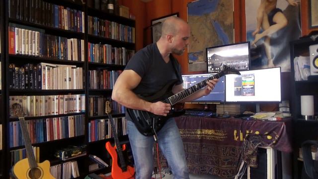 Shred Heavy 80's - Improvisation - Kramer SM-1 смотреть онлайн