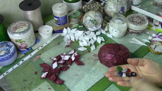 Новогодние шары из папье-маше своими руками ХоббиМаркет смотреть онлайн