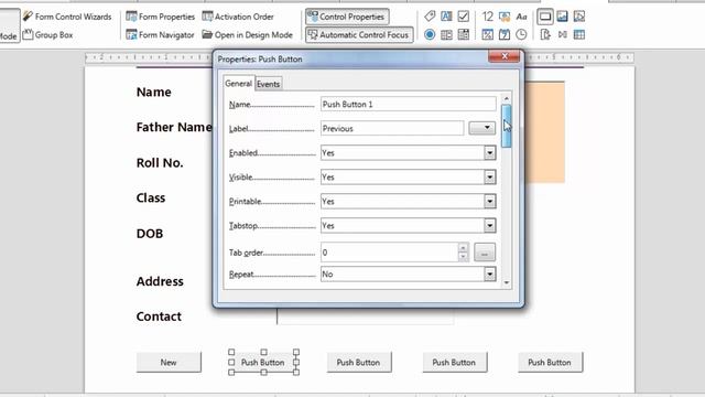 LibreOffice Writer Form menu Tutorial | LibreOffice creating a form | Libre offfice lesson - 9 смотреть онлайн