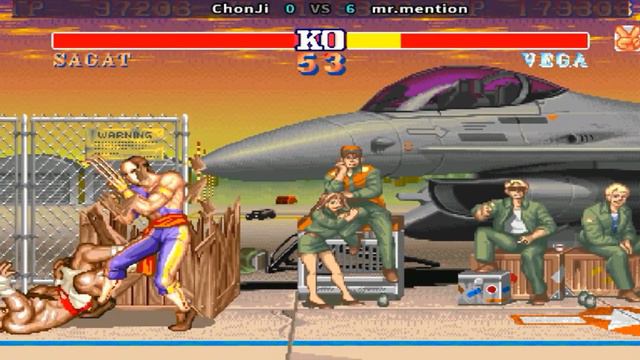 Street Fighter II': Hyper Fighting - ChonJi vs mr.mention смотреть онлайн