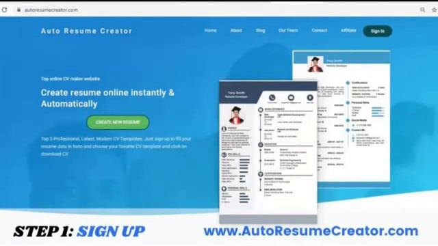 Create CV For Job Interview With Auto Resume Maker In Few Minutes - Auto Resume Creator смотреть онлайн
