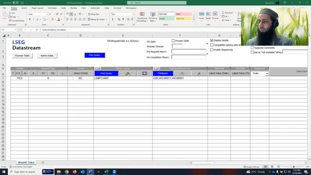 How to download Accounting, Financial, ESG and Company data | Refinitiv Datastream Request Table смотреть онлайн