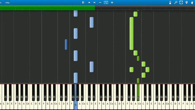 Silent Hill Reprise Tutorial (Synthesia) смотреть онлайн