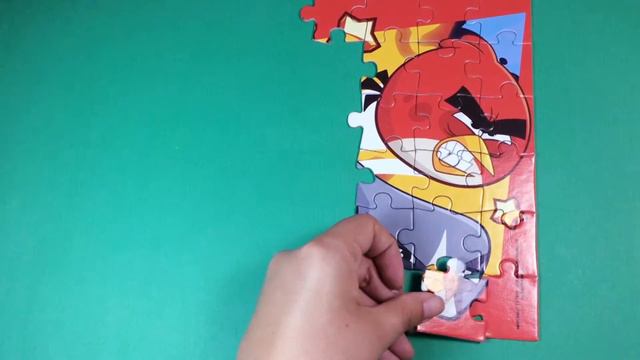 Angry Birds Puzzle Game- 4 Angry Birds Kids Puzzle смотреть онлайн