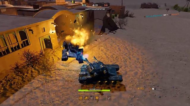 Играю в Tanki X Первый Раз - Лучше ЧЕМ Танки Онлайн ? смотреть онлайн