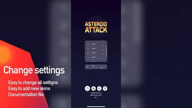 Asteroids Attack - Preview