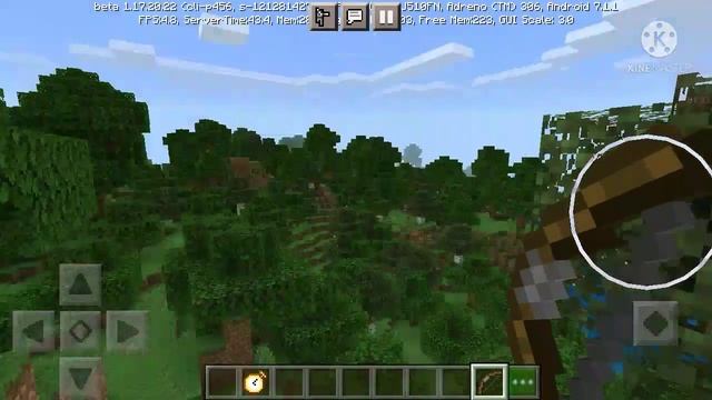 мод на остановку времени в Майнкрафт пе (1.17.20.22)