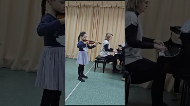А. Комаровский. "Вперегонки". Исполняет Чернышева Дарья, 1 класс смотреть онлайн