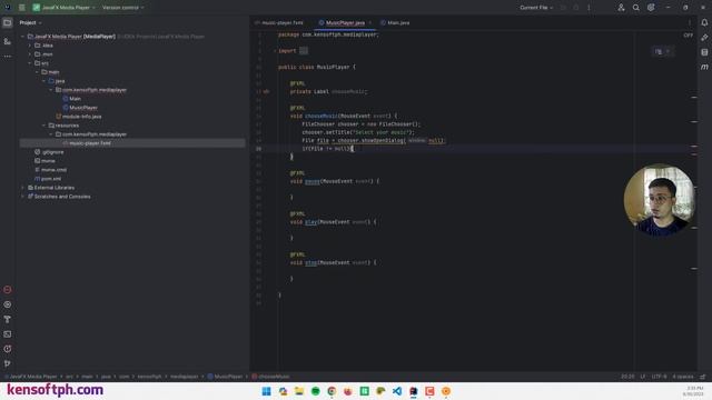 JavaFX Music Player Tutorial | Learn how to create this in JavaFX! смотреть онлайн