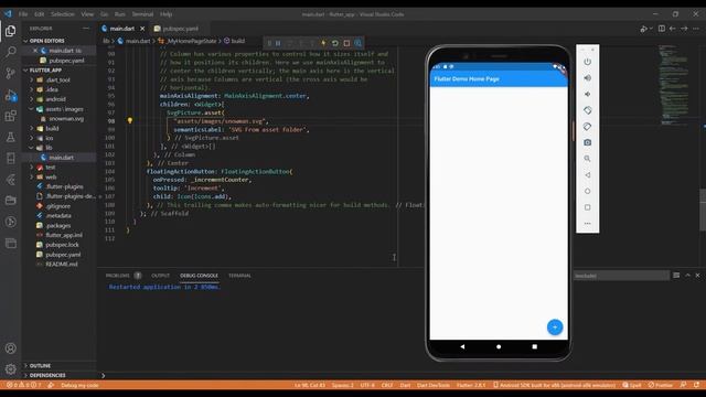 Flutter уроки - Как подключить SVG смотреть онлайн