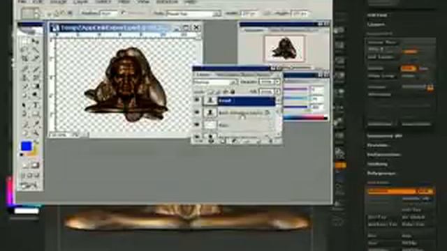 Zbrush(Material Baking 2).avi смотреть онлайн