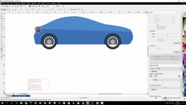 CorelDraw Tutorial: Draw a Flat Car смотреть онлайн