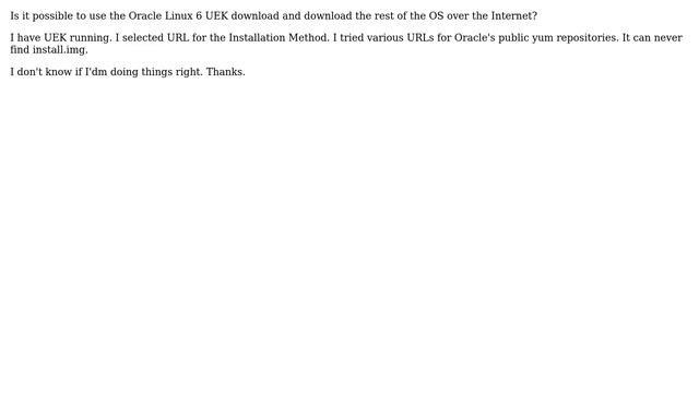 DevOps & SysAdmins: How do I install Oracle Linux 6 with the UEK over the Internet? смотреть онлайн