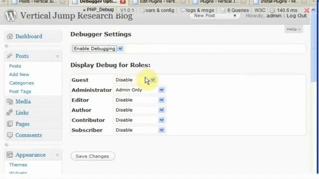 Debugging Wordpress with the wp-pear-debug plugin смотреть онлайн