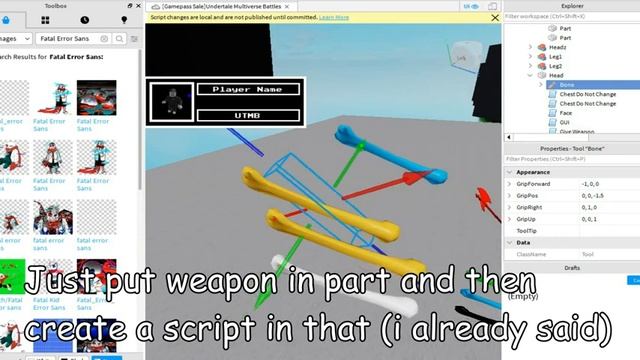HOW TO MAKE A GAME LIKE SANS MULTIVERSAL BATTLES - PART 2 | ROBLOX Sans Multiversal Battles смотреть онлайн