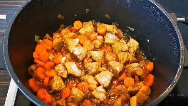 Ароматное ЖАРКОЕ ПО-ДОМАШНЕМУ из свинины с картошкой. ? смотреть онлайн