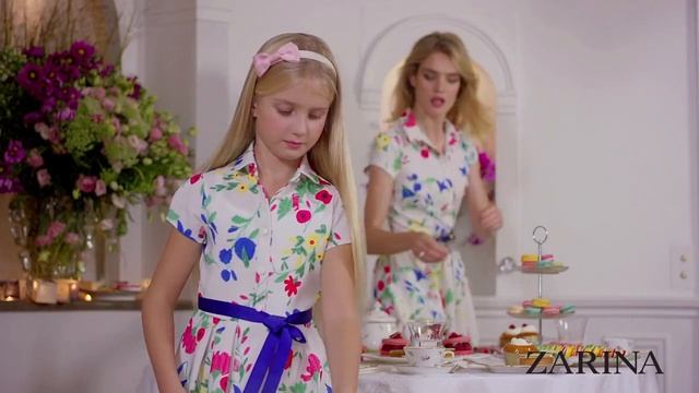 Zarina и Наталья Водянова с Новой MINI ME коллекцией смотреть онлайн