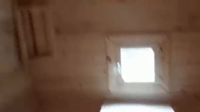 Баня-бочка из Кедра квадратной формы с боковым входом. смотреть онлайн