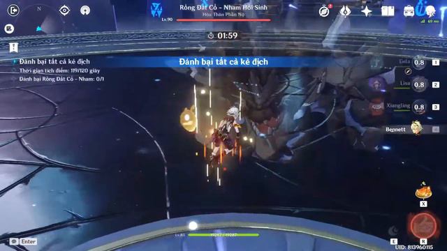 F2P Weapon test on Eula c0 смотреть онлайн