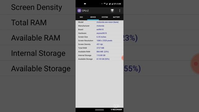 Motorola one vision con Exynos 9610 смотреть онлайн