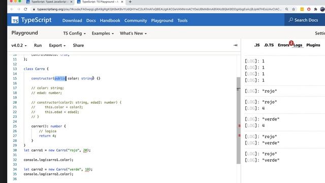 Constructor Shorthand (TypeScript, tutorial, #9) смотреть онлайн