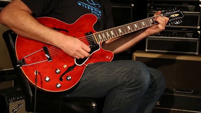 Gibson Memphis ES-335 12-String • SN: ME300166 смотреть онлайн