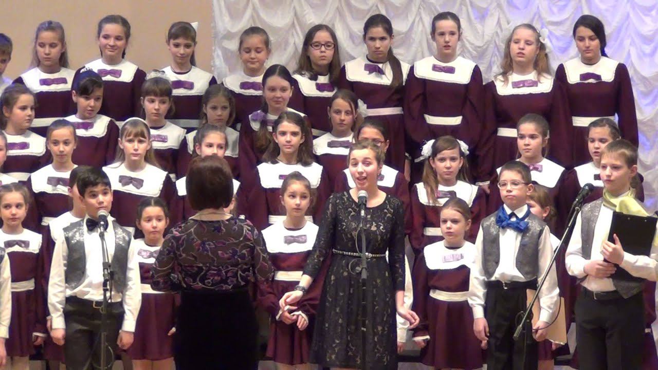 "Песня Синеглазки" муз. М. Минкова, сл. Ю. Энтина Хор средних классов ДМШ № 9 смотреть онлайн