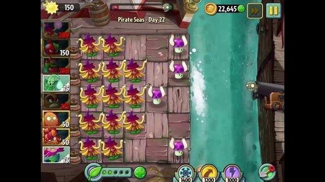 Plants vs. Zombies 2: It's About Time - Gameplay Walkthrough Part 495 - Witch Hazel! Lawn of Doom! смотреть онлайн