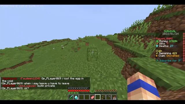 Minecraft Live ?Public SMP War - Java + PE смотреть онлайн