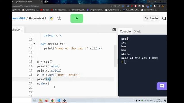 Learn oops concept| what is class |what isobject смотреть онлайн