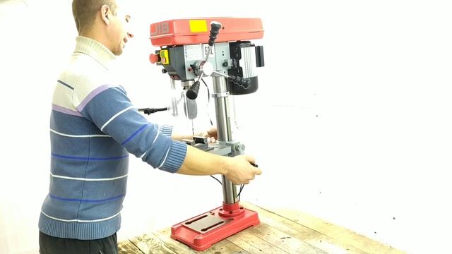 Обзор сверлильного станка JIB DP25016B!