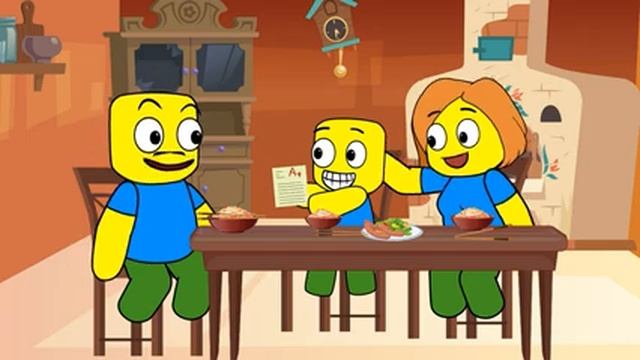 Tragedy Life Of Noob | Roblox Rainbow Friends Animation смотреть онлайн