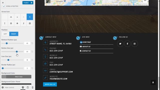 How to configure the Scroll to Top Button in OceanWP смотреть онлайн