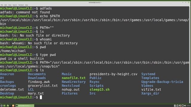 Linux Command Line (74) source / PATH смотреть онлайн