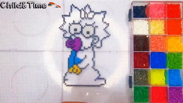 Margaret Simpson perler beads diy for Kids. Child&Time.Art смотреть онлайн