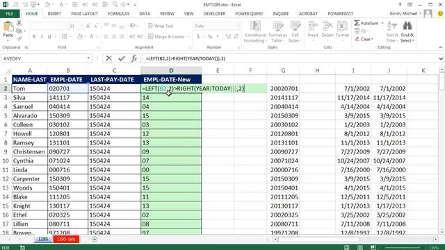 Excel Magic Trick 1195: Are YYMMDD Text Dates 1900 or 2000? Formula or Text To Columns Solution? смотреть онлайн