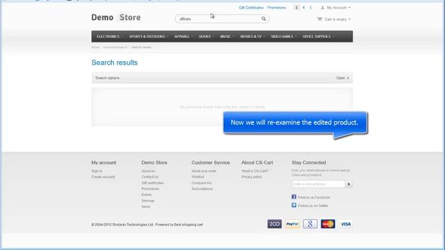 CS-Cart Affiliate Add-on смотреть онлайн