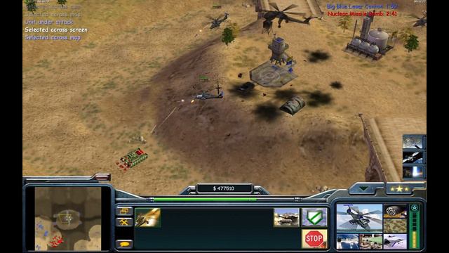 C&C Zero Hour Shockwave Chaos: Air Force vs Tank Hard смотреть онлайн