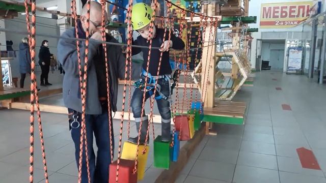 Веревочный парк Галактика смотреть онлайн