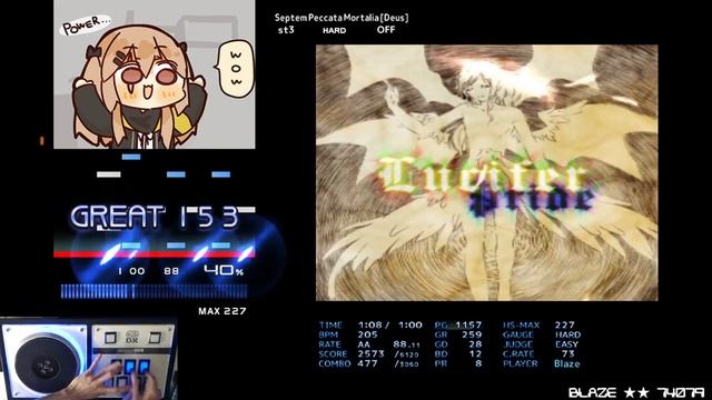 [BMS] st3 Septem Peccata Mortalia [Deus] HARD CLEAR смотреть онлайн