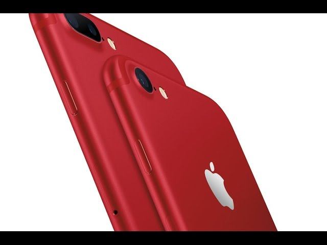 iPhone 7 RED (КРАСНЫЙ) и iPad 2017 смотреть онлайн