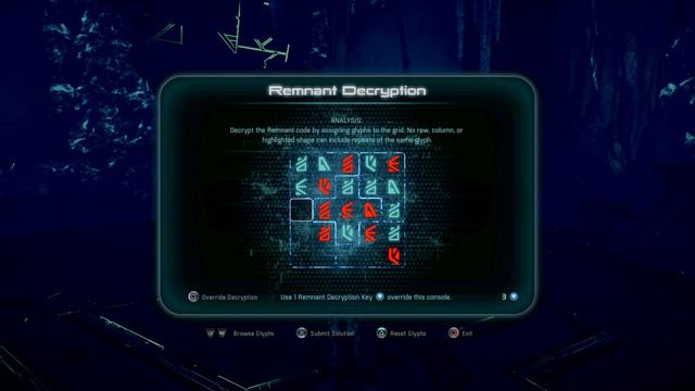 Mass Effect Andromeda Voeld WEST Monolith Remnant Decryption Puzzle Solution Restoring A World смотреть онлайн
