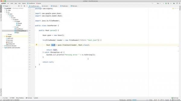 JSON парсинг методом GSON в Java на практике / JSON Parsing