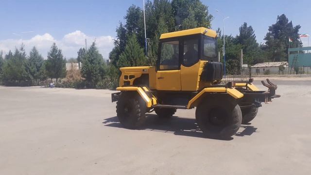 Самодельный трактор "DavanD" на базе Газ-66 смотреть онлайн